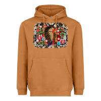 Meerkat indian hat christmas Heavyweight Hoodie - AdoDesignShop