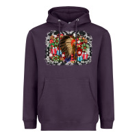 Indian Hat Christmas Heavyweight Hoodie | Teevron