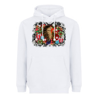 White indian hat christmas Heavyweight Hoodie - AdoDesignShop