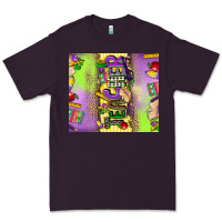Plum teacher mardi gras Premium Tee - CowGirlArtShop