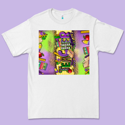 Teacher Mardi Gras Premium Tee Designed By Cowgirlartshop