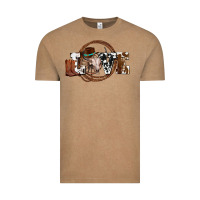 Vintage Coffee western love for cowboys olivia Vintage Tee - OliviaCreatesArt