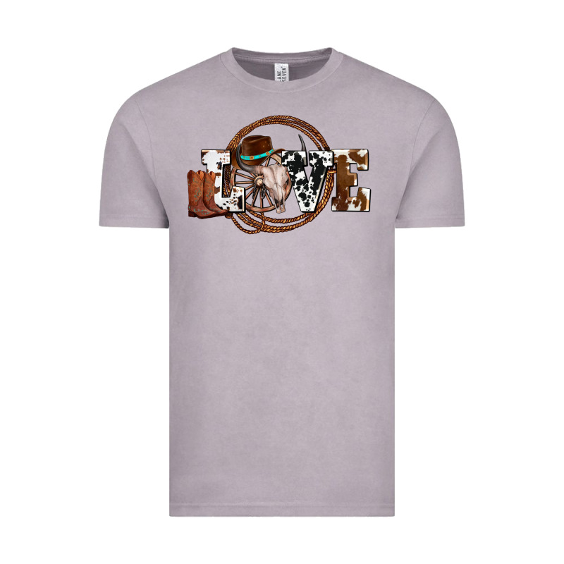 Western Love For Cowboys Olivia Vintage Tee by OliviaCreatesArt | Teevron