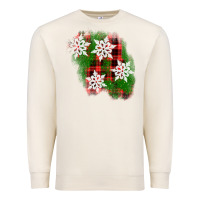 Sandshell christmas patch Premium Sweatshirt - AdoDesignShop