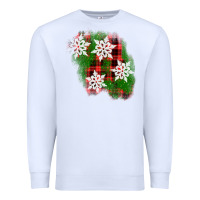 White christmas patch Premium Sweatshirt - AdoDesignShop