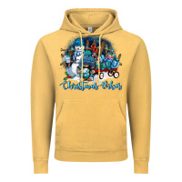 Vintage Mustard christmas vibes Vintage Hoodie - FaDigitalArtStudio