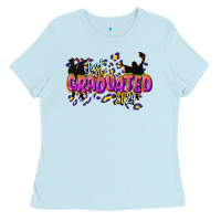 Baby Blue just graduated 2024 Ladies Tee - CowGirlArtShop