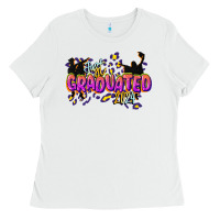 White just graduated 2024 Ladies Tee - CowGirlArtShop