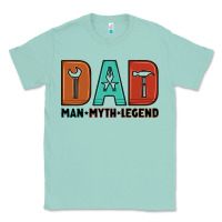 Seafoam dad man myth legend Classic Tee - Artiststas