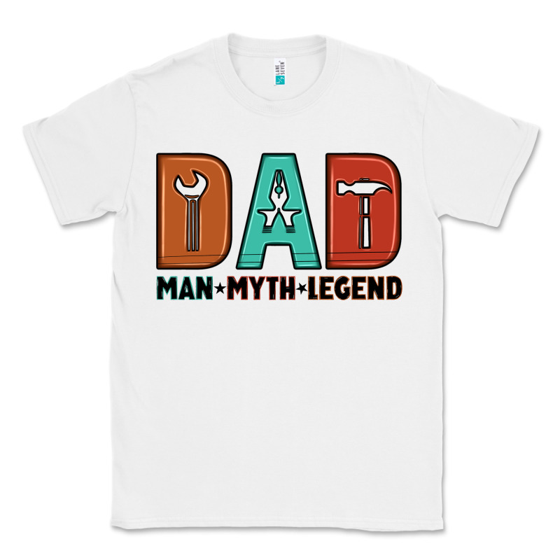 Dad Man Myth Legend Classic Tee by Artiststas | Teevron