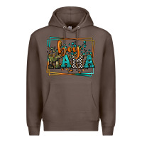 Coffee leopard camo boy mama Mother's Day Premium Hoodie - LillyAllenDesigns