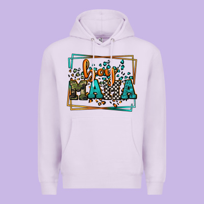 Leopard Camo Boy Mama Mother's Day Premium Hoodie Designed By Lillyallendesigns