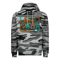 Slate Camo leopard camo boy mama Mother's Day Premium Hoodie - LillyAllenDesigns