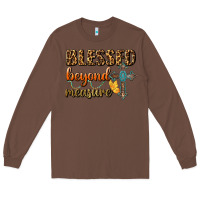 Chestnut Blessed Beyond Measure Long Sleeve Tee - BundleAndBundleShop