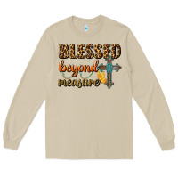 Mushroom Blessed Beyond Measure Long Sleeve Tee - BundleAndBundleShop