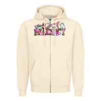Sandshell pharmacy Zipper Hoodie - AdoDesignShop