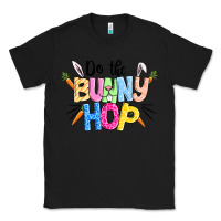 Black do the bunny hop easter Classic Tee - CowGirlArtShop