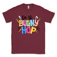 Burgundy do the bunny hop easter Classic Tee - CowGirlArtShop