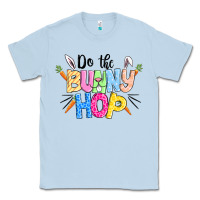 Dusty Blue do the bunny hop easter Classic Tee - CowGirlArtShop