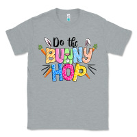 Heather Grey do the bunny hop easter Classic Tee - CowGirlArtShop