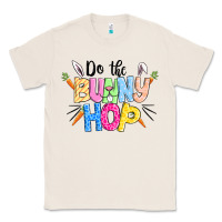Natural do the bunny hop easter Classic Tee - CowGirlArtShop