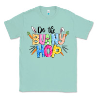 Seafoam do the bunny hop easter Classic Tee - CowGirlArtShop