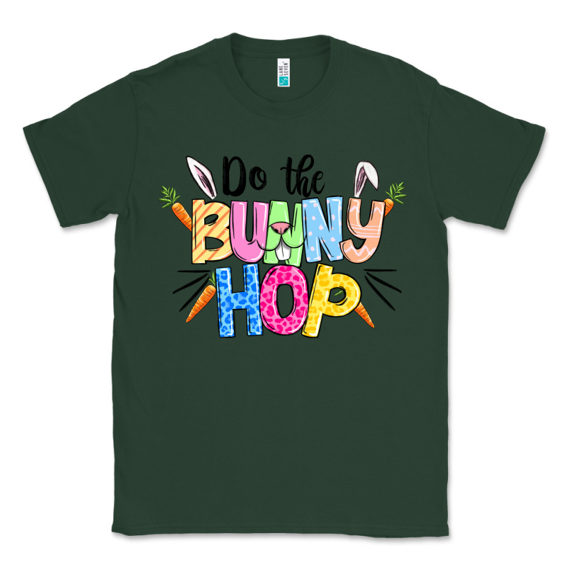 Do The Bunny Hop Easter Classic Tee by CowGirlArtShop | Teevron