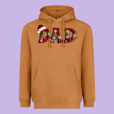 Christmas Dad Heavyweight Hoodie Designed By Adodesignshop