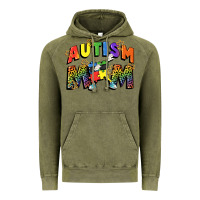 Vintage Olive Autism mom Vintage Hoodie - FaDigitalArtStudio