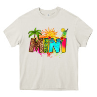 Cream summer mini Heavy Core Tee - RanaPortraitStore