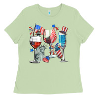 Matcha american wine Ladies Tee - CowGirlArtShop