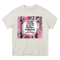 Cream i'm sorry if you find my resting bitchface intimid Heavy Core Tee - TumblerDesignByShophia