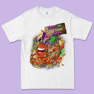 Throw Me Something Mister Premium Tee Designed By Cowgirlartshop