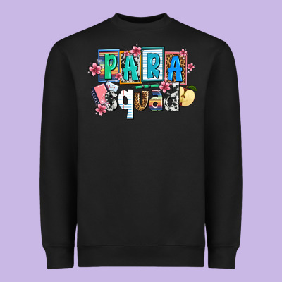 Para Squad Heavyweight Sweatshirt Designed By Adodesignshop