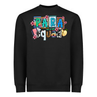 Black para squad Heavyweight Sweatshirt - AdoDesignShop