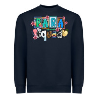 Navy para squad Heavyweight Sweatshirt - AdoDesignShop