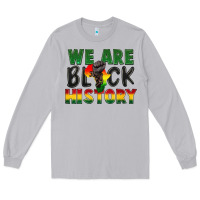 Moon Dust we are black history Long Sleeve Tee - FaDigitalArtStudio