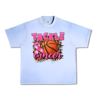 Grape Ice Tackle Cancer Basketball Urban Heavy Tee - FaDigitalArtStudio
