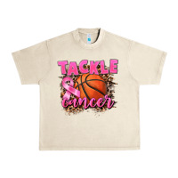 Sandshell Tackle Cancer Basketball Urban Heavy Tee - FaDigitalArtStudio