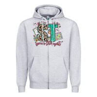 Heather Grey speech therapist Zipper Hoodie - AdoDesignShop