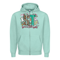 Seafoam speech therapist Zipper Hoodie - AdoDesignShop