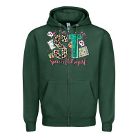 Sports Green speech therapist Zipper Hoodie - AdoDesignShop