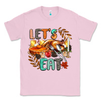 Bubblegum Pink lets eat Classic Tee - CowGirlArtShop