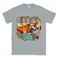 Heather Grey lets eat Classic Tee - CowGirlArtShop