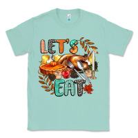 Seafoam lets eat Classic Tee - CowGirlArtShop