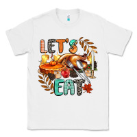 White lets eat Classic Tee - CowGirlArtShop