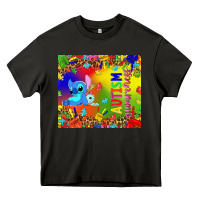 Asphalt Autism awareness with stitch tumbler Heavy Core Tee - TumblerDesignByShophia