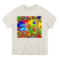 Cream Autism awareness with stitch tumbler Heavy Core Tee - TumblerDesignByShophia
