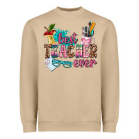 Mushroom best teacher ever Heavyweight Sweatshirt - AdoDesignShop