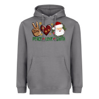 Storm peace love Santa Heavyweight Hoodie - AdoDesignShop
